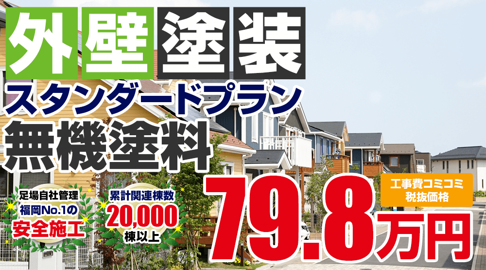 フッ素塗装プラン塗装 798000万円