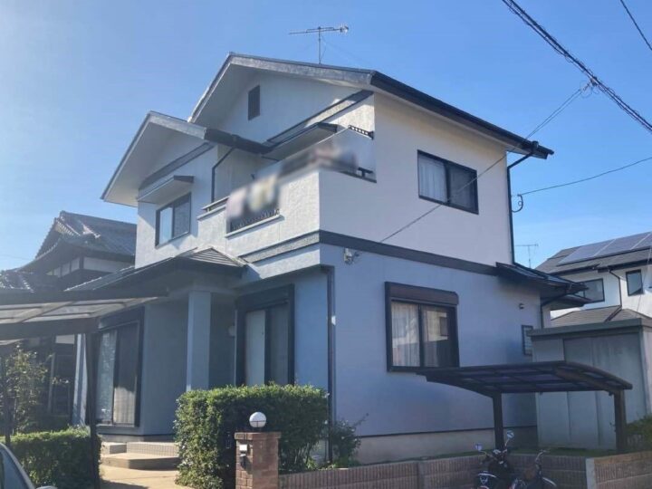 糸島市　F様邸　屋根・外壁塗装工事