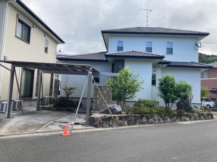 糸島市　M様邸　外壁塗装工事