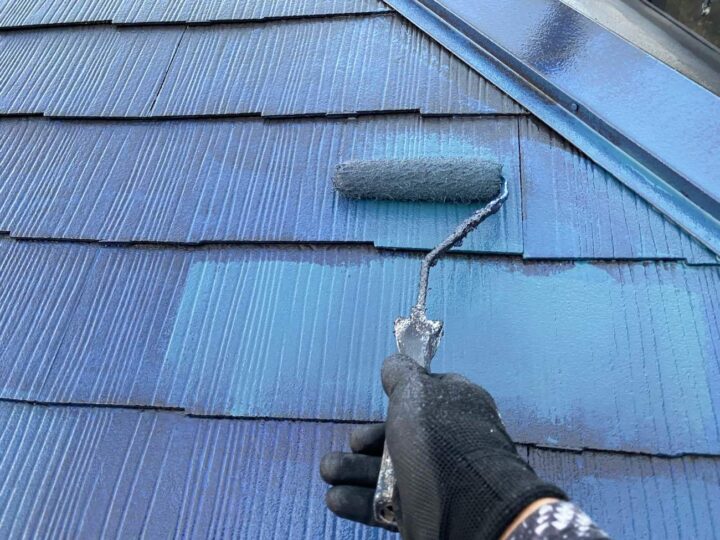 【上塗り】屋根