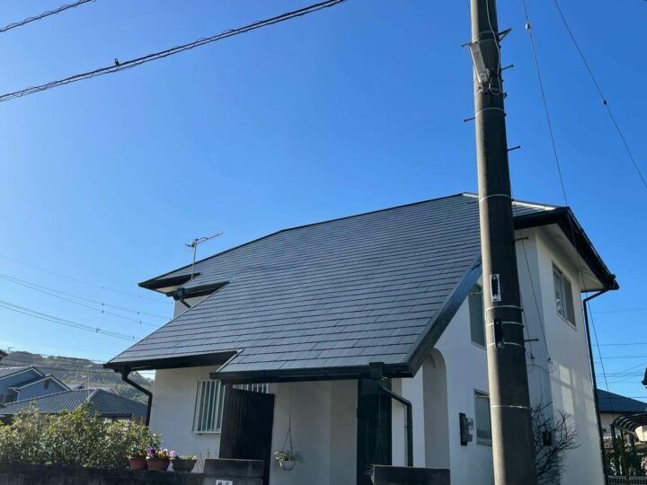 糸島市　H様邸　屋根塗装工事