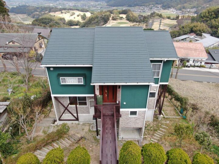 糸島市　H様邸　屋根・外壁塗装工事