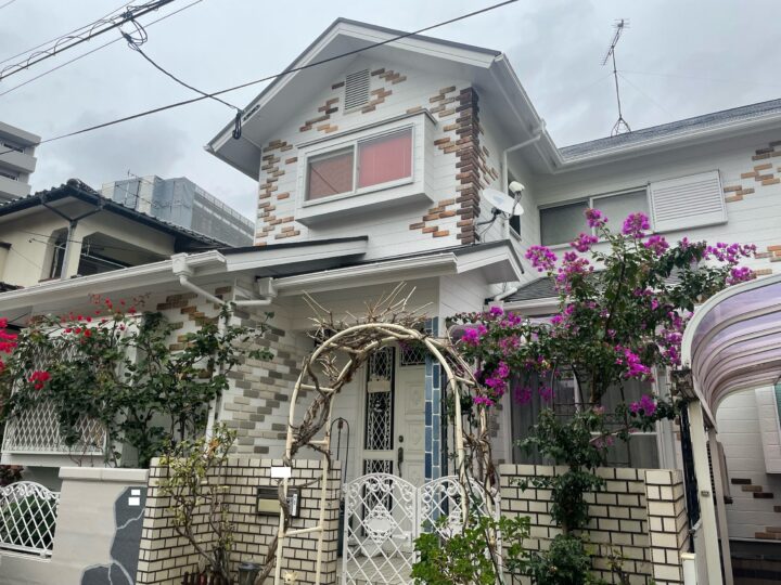 【アフターメンテナンス】福岡市西区　A様邸　屋根外壁塗装・カルセラ貼り工事