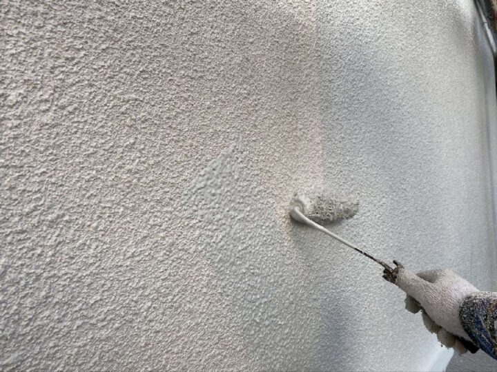 【外壁】中塗り