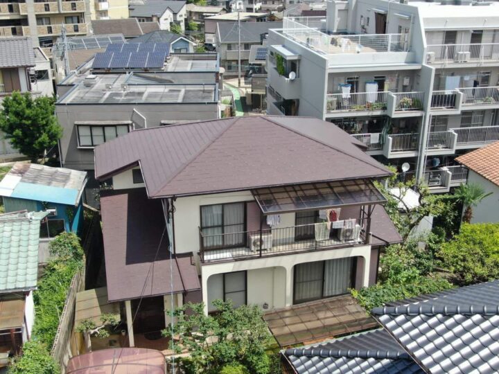 【アフターメンテナンス】福岡市城南区　Y様邸　屋根外壁塗装工事