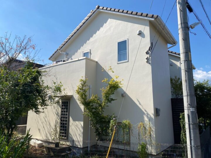 【アフターメンテナンス】福岡市城南区　M様邸　外壁塗装工事