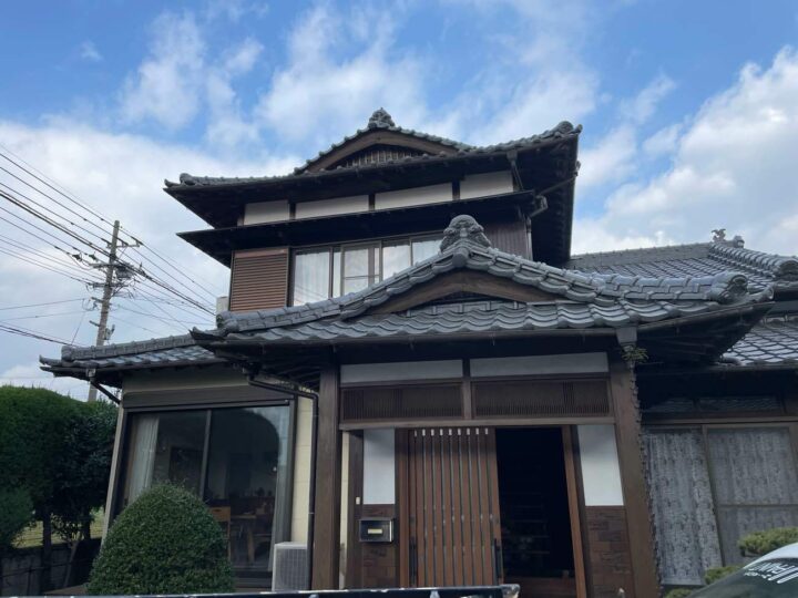 福岡県うきは市　H様邸　屋根付帯部塗装工事