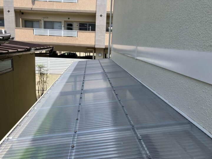 福岡市西区　Y様邸　波板張替工事