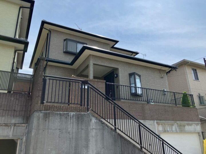 福岡市早良区　H様邸　付帯部塗装工事