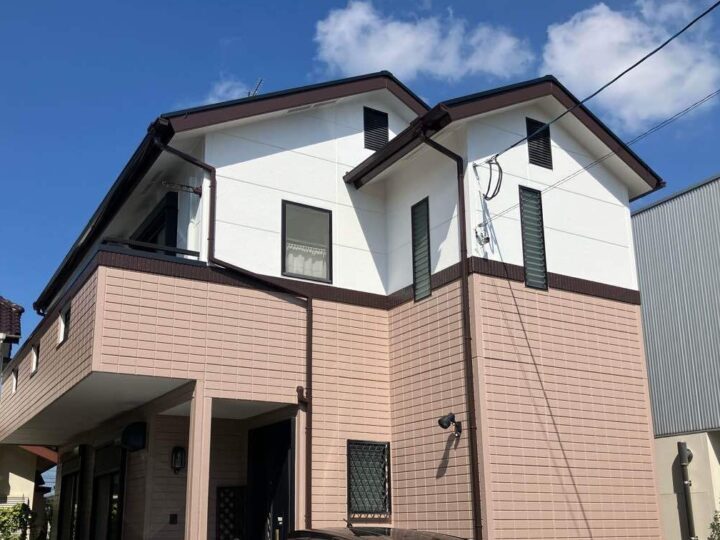 福岡市早良区　K様邸　付帯部塗装工事