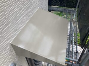 福岡市西区　N様邸　庇塗装工事