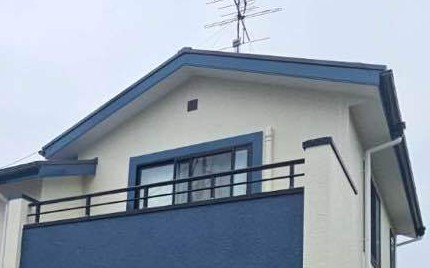 福岡市西区　K様邸　付帯部塗装工事①