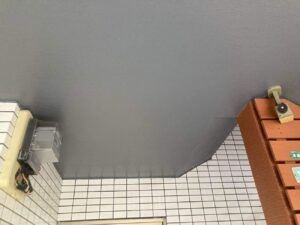 福岡市早良区　エルモス百道　外壁塗装工事
