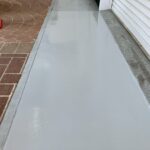 福岡市西区　ユーペイントショールーム　塗床塗装工事