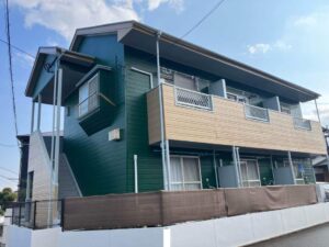 福岡市城南区　H様邸　アパート外壁塗装工事