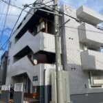 福岡市早良区　エルモス百道　外壁塗装工事