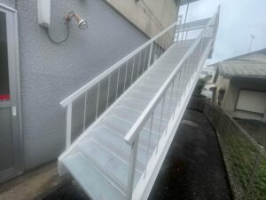 福岡市博多区　鉄工所　鉄骨塗装工事