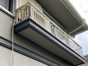 糸島市　N様邸　付帯部塗装工事②