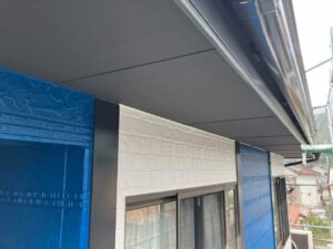 福岡市早良区　N様邸　付帯部塗装工事①