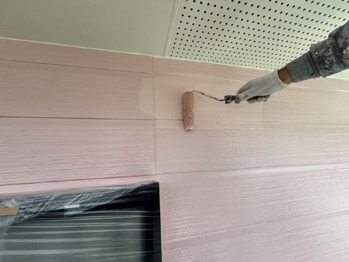【外壁】上塗り