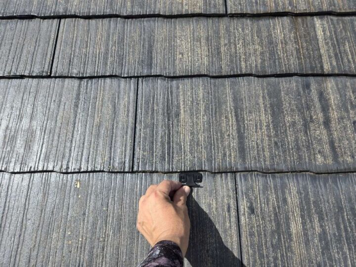 【屋根】タスペーサー挿入